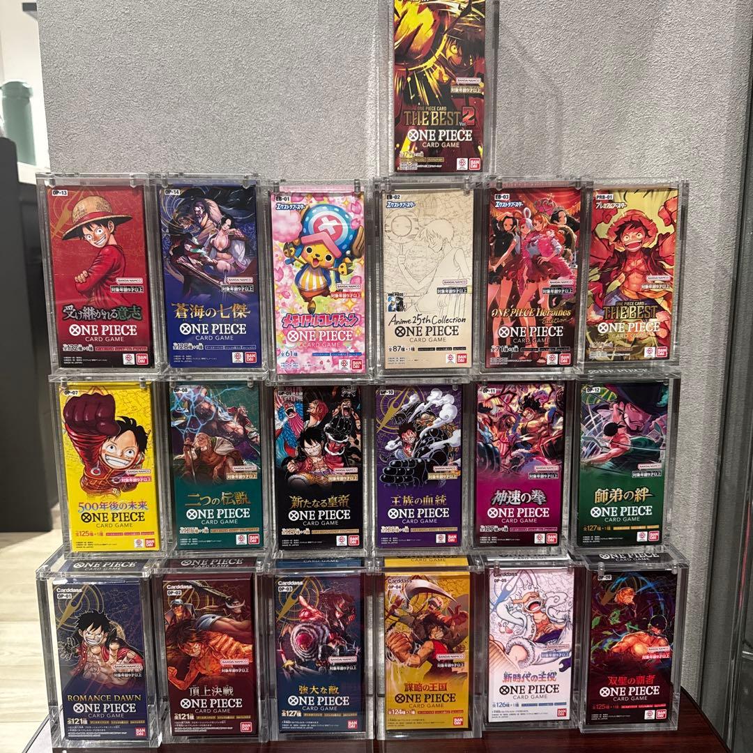 ワンピースカード未開封BOXまとめ売り