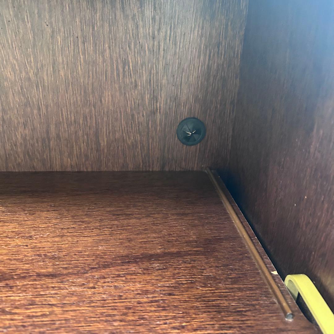 希少　大雪木工　アンティーク　ライティングビューロー　キャビネット　フルート30