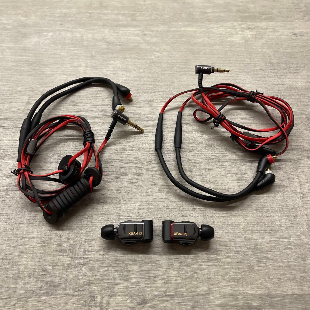 SONY　ハイレゾ有線イヤホン　XBA-H3