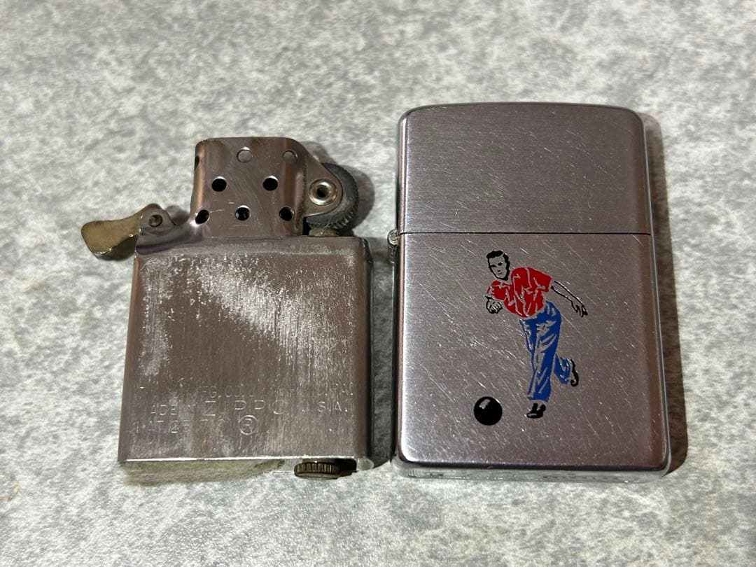 ビンテージzippo 1957年 スポーツシリーズ bowler