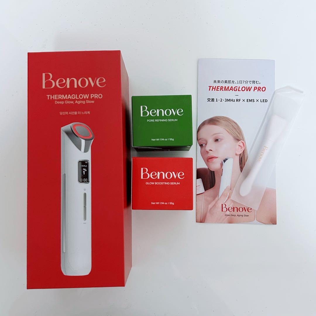 Benove THERMAGLOW PRO 美顔器　セラム2個セット