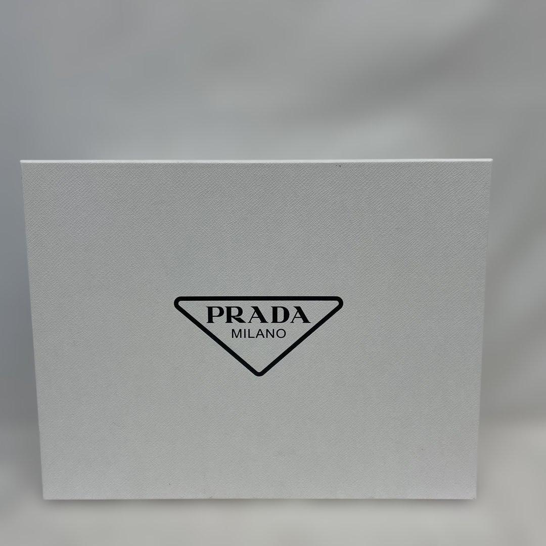PRADA モノリス　ラバーサンダル　グレー　6