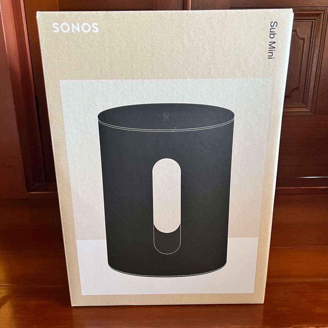 【新品未開封】Sonos sub mini ソノス サブ ミニ サブウーファー