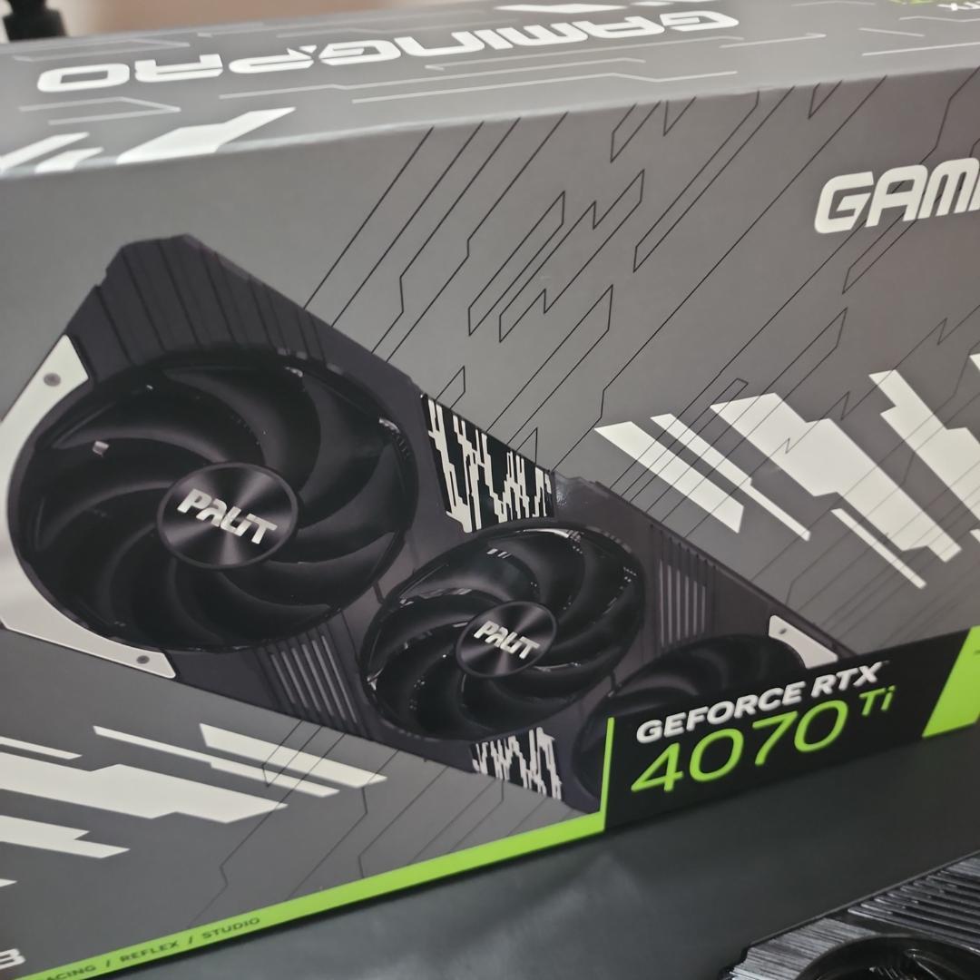 グラフィックボード・グラボ・ビデオカード GeForce RTX 4070 Ti 12GB PALITGAMINGPRO
