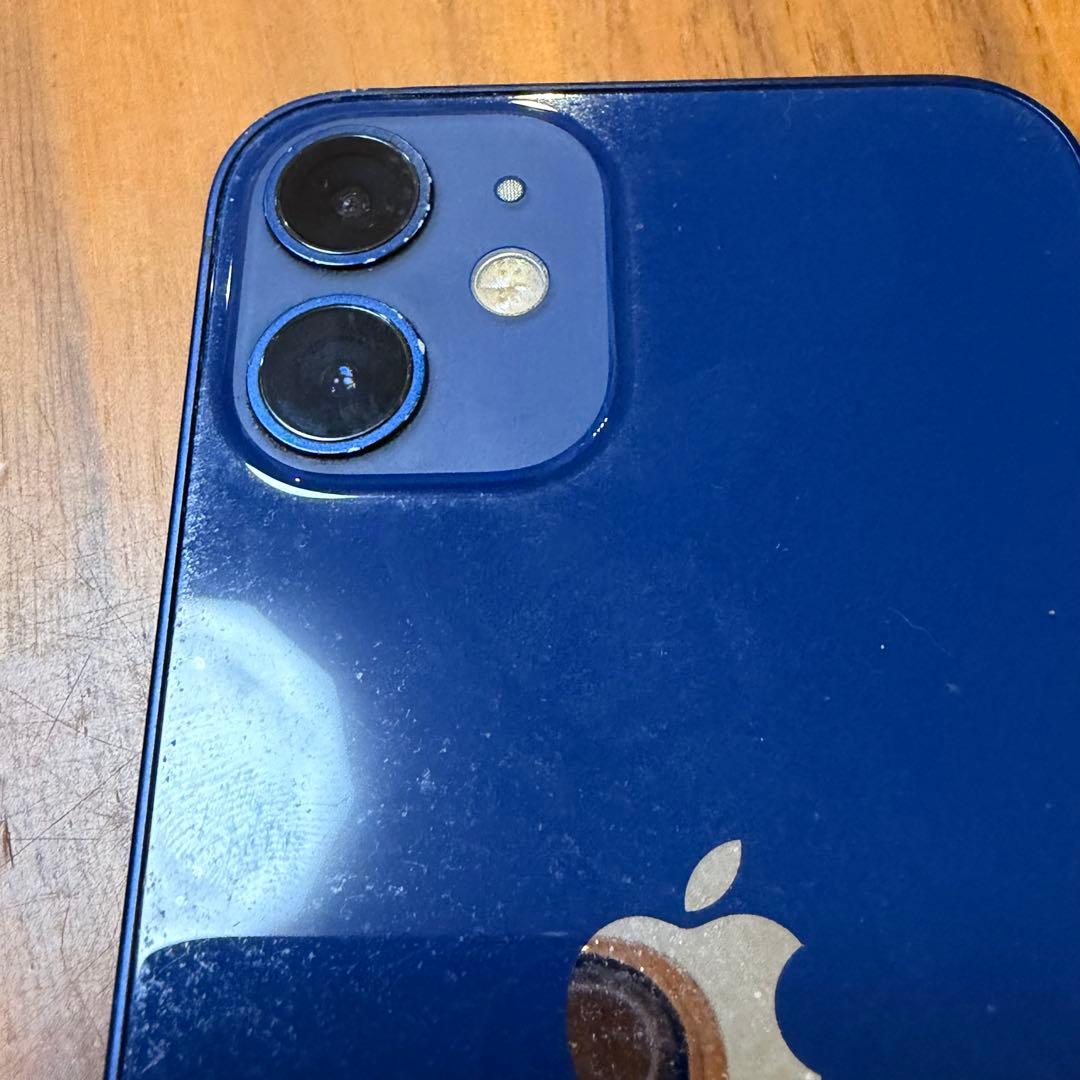 う*）様 Apple iPhone 12 mini ブルー64GB カバー　純正
