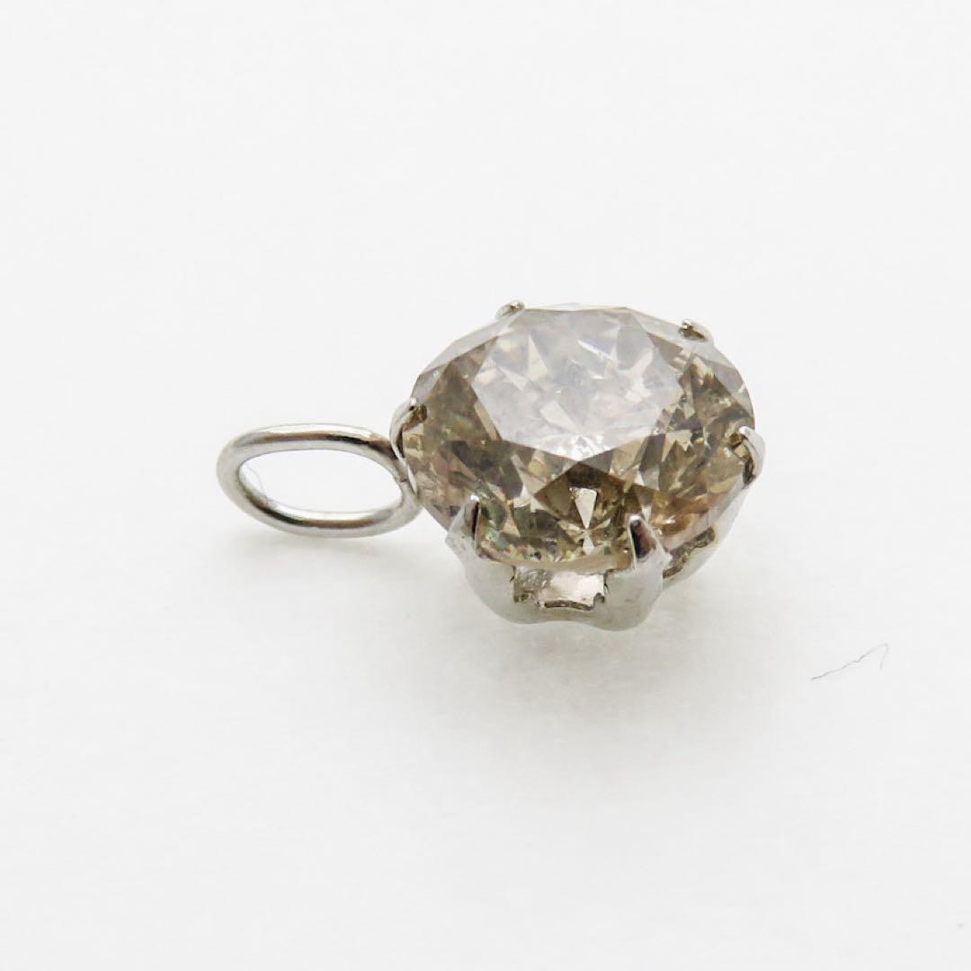 コ*ロ様 Pt900 ダイヤモンド 1.063ct ペンダントトップ ソーティン