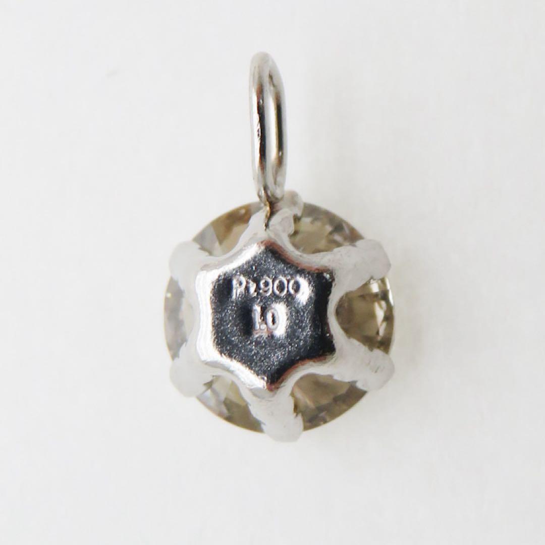 コ*ロ様 Pt900 ダイヤモンド 1.063ct ペンダントトップ ソーティン