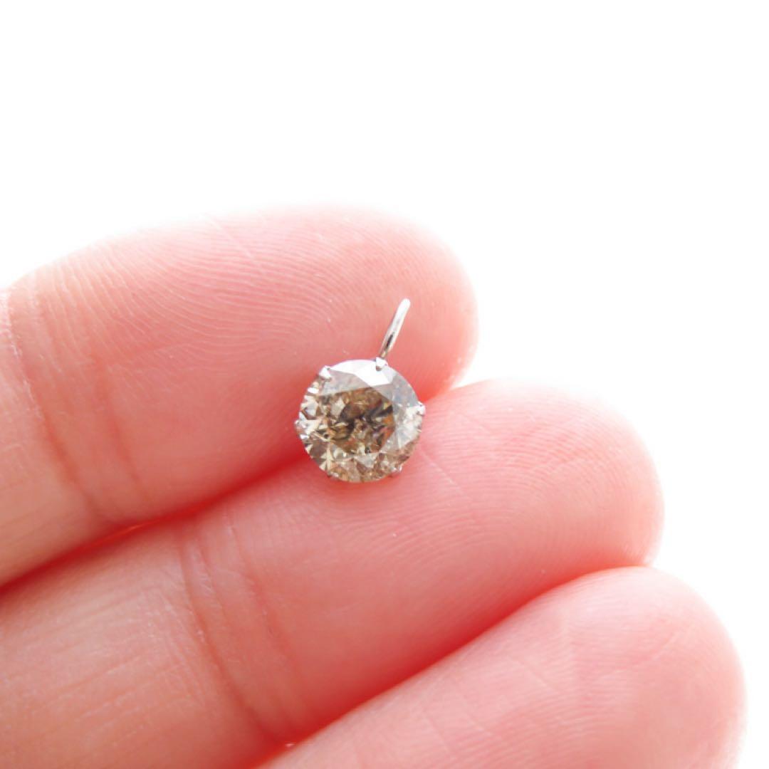 コ*ロ様 Pt900 ダイヤモンド 1.063ct ペンダントトップ ソーティン