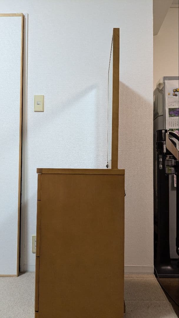 【大塚家具】ドレッサー鏡台　カバ材