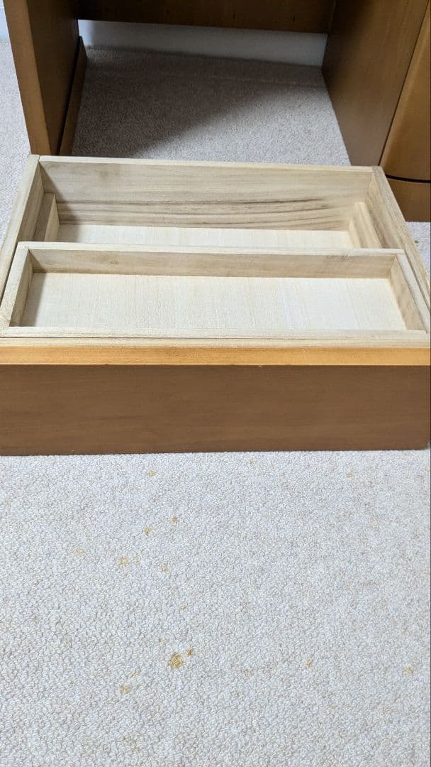 【大塚家具】ドレッサー鏡台　カバ材