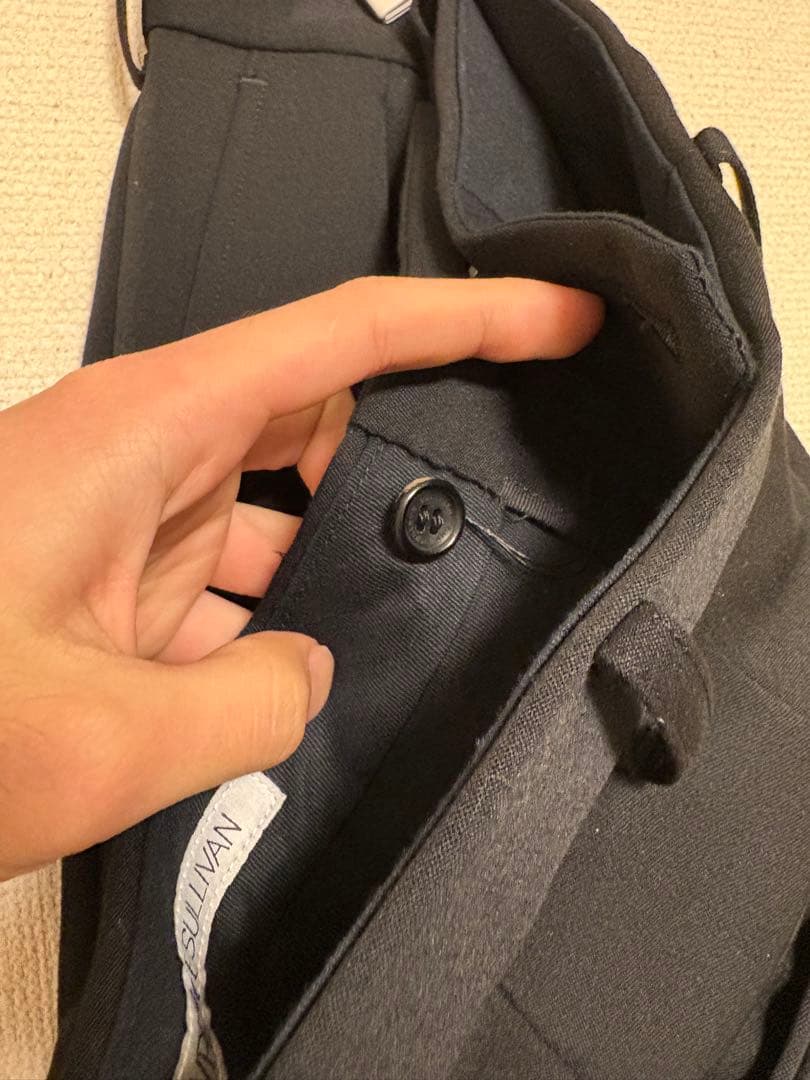 John Lawrence Sullivan 25ss ワイドスラックス