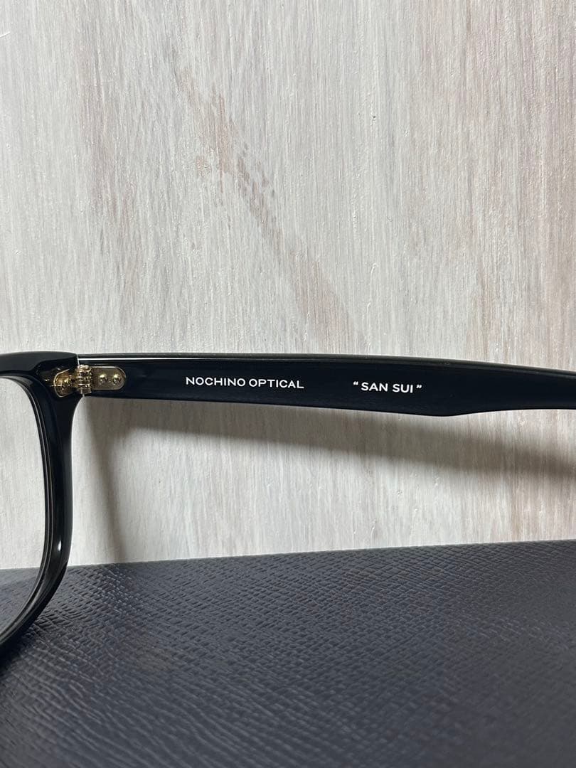 【傷あり】NOCHINO OPTICAL SANSUI #1 ブラック　調光