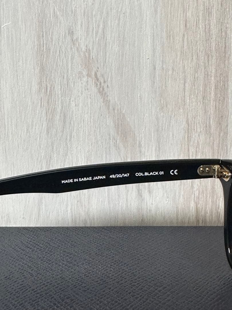 【傷あり】NOCHINO OPTICAL SANSUI #1 ブラック　調光