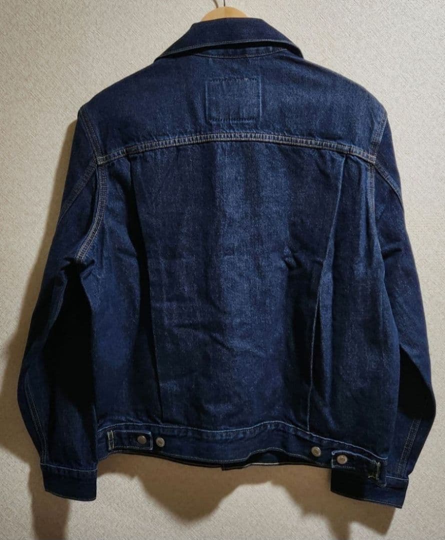 リーバイス 2ND トラッカーJKT M 501 セットアップ 濃紺 W34