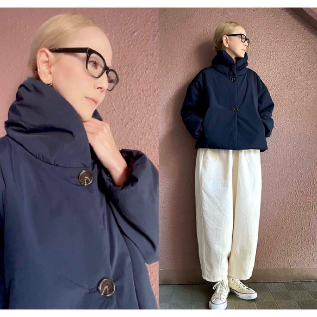 RATA 超軽量＆超あったかもこもこ優秀アウター中綿入り襟は2way