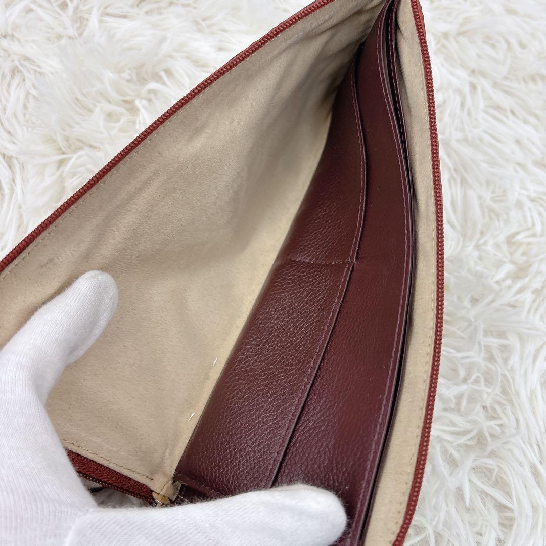 美品✨ATAO アタオ ハート型押しエナメル長財布 ピンク 箱付