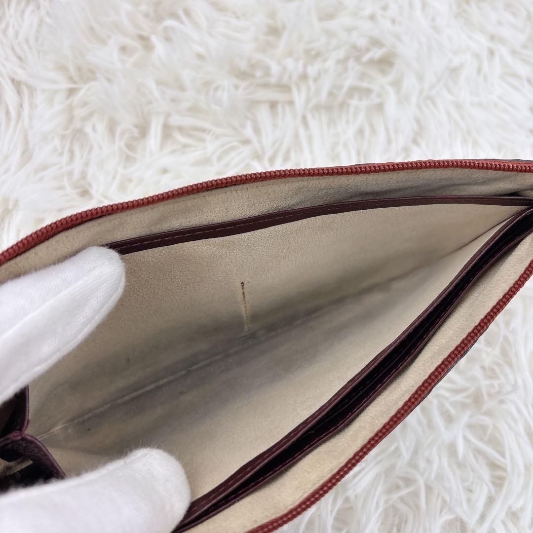 美品✨ATAO アタオ ハート型押しエナメル長財布 ピンク 箱付