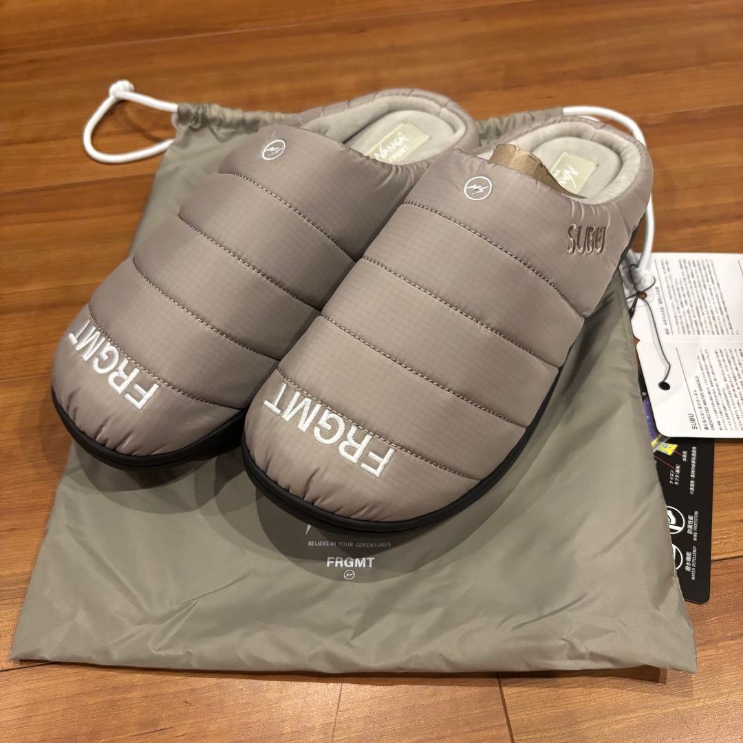 新品　NANGA × FRAGMENT × SUBU WINTER SANDAL