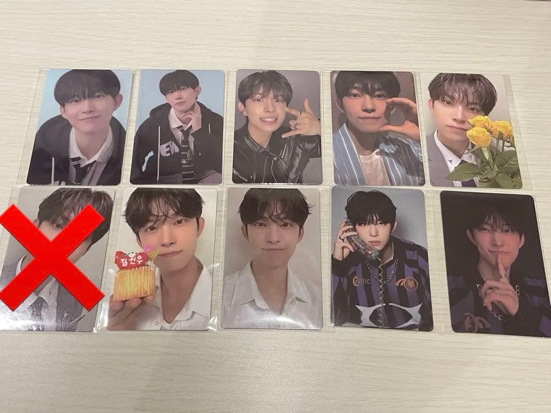 ボイプラ2 展示会 popup キムゴヌ フォトカード week2 9枚