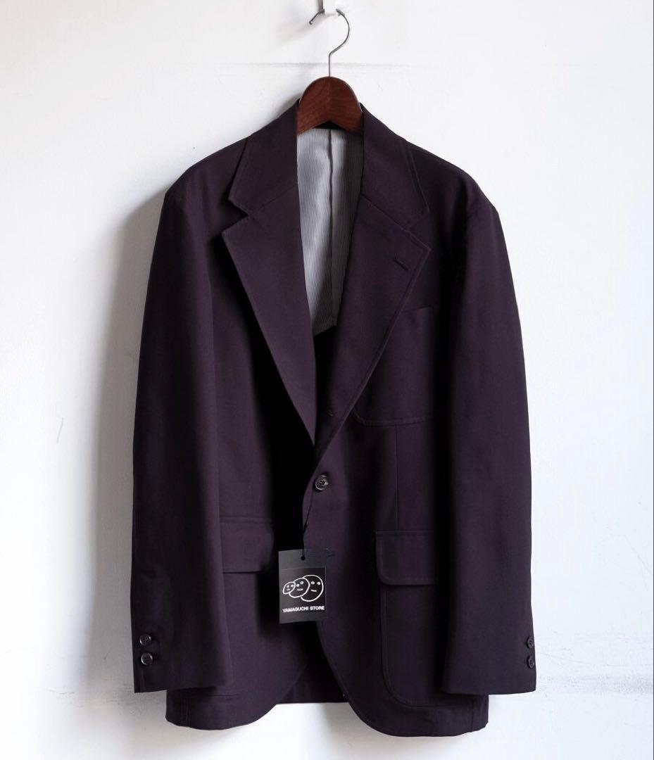 山口ストアー　コットンギャバ　ジャケット46　貴重 ブレザー　ザボウ