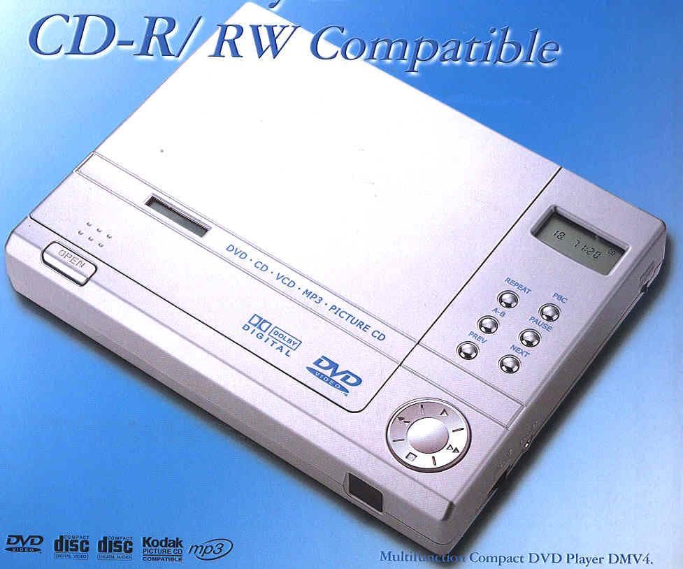 小さいのに高性能で多機能！リージョンフリーコンパクトＤＶＤフレーヤー新品同様！！