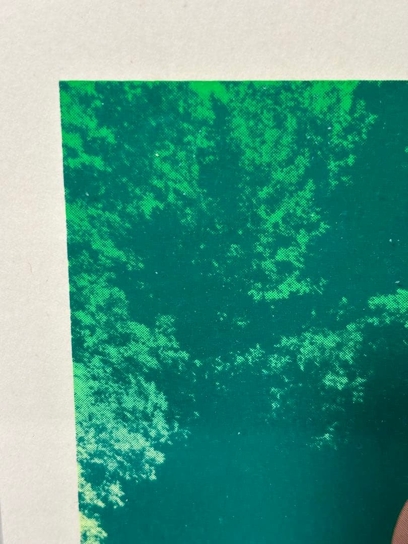 #安田侃 『ボーボリ公園　少女』シルクスクリーン、リトグラフ作品 額装付き