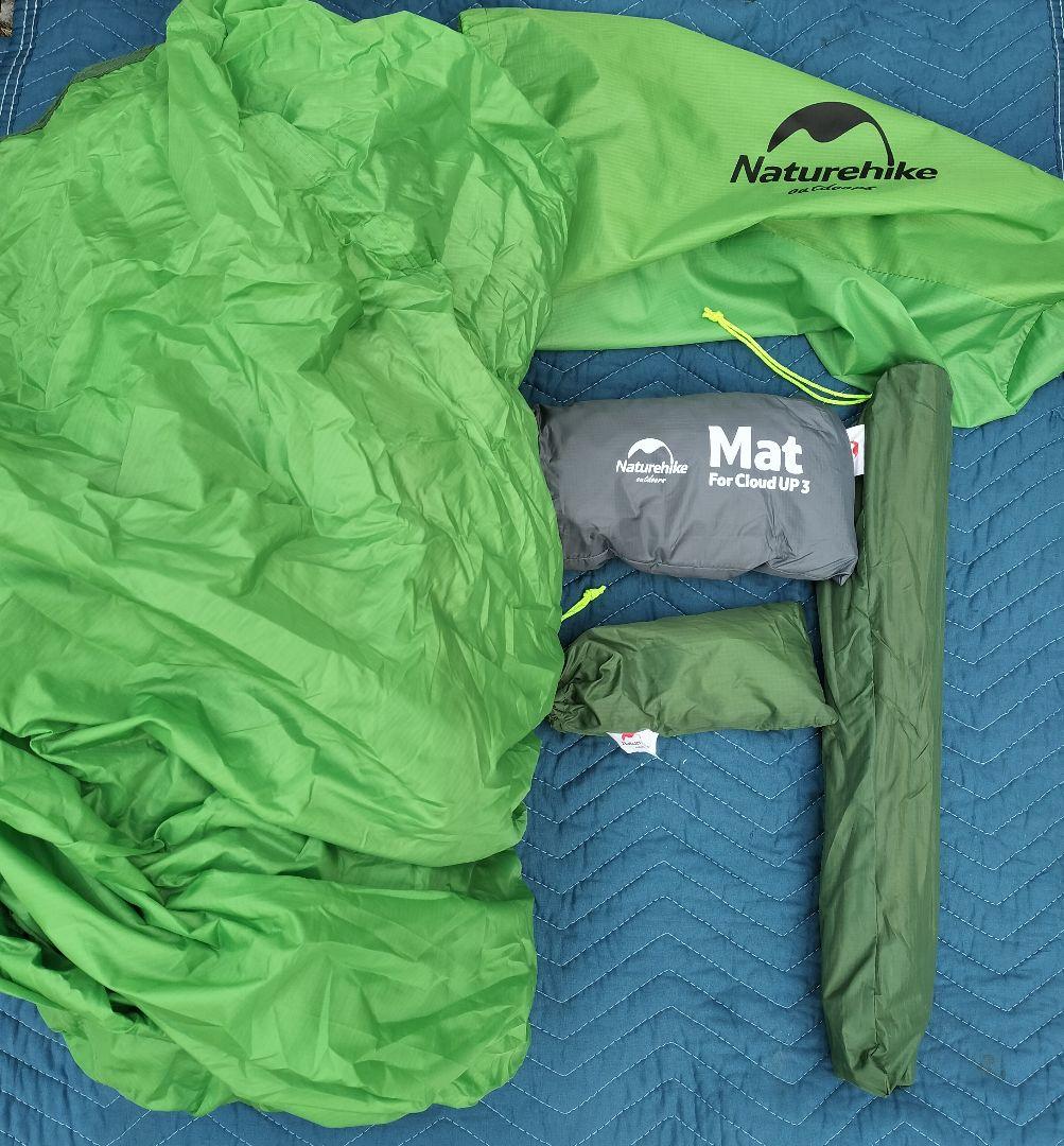 Naturehike Cloudup3 テント 3人用テント