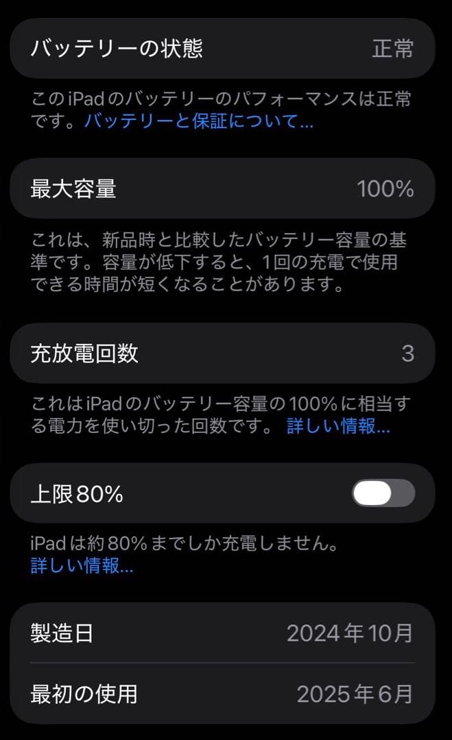 iPad mini A17Pro 128GB cellular 極美品