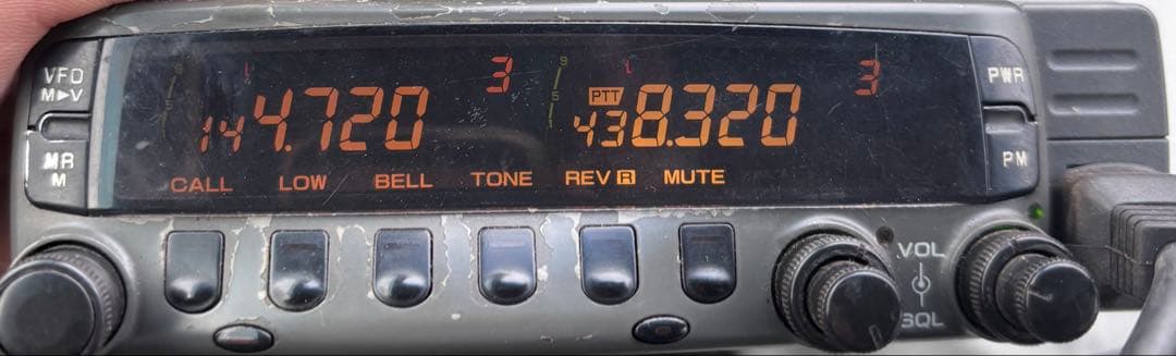 ケンウッド KENWOOD TM-733GVLアマチュア20w無線機