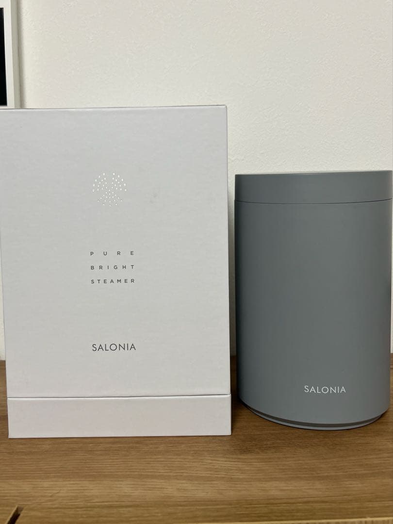 【美品】サロニア ピュアブライトスチーマー/SALONIA