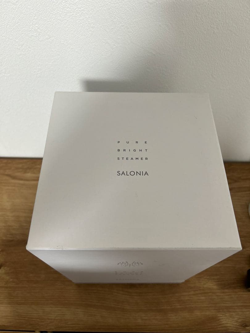 【美品】サロニア ピュアブライトスチーマー/SALONIA