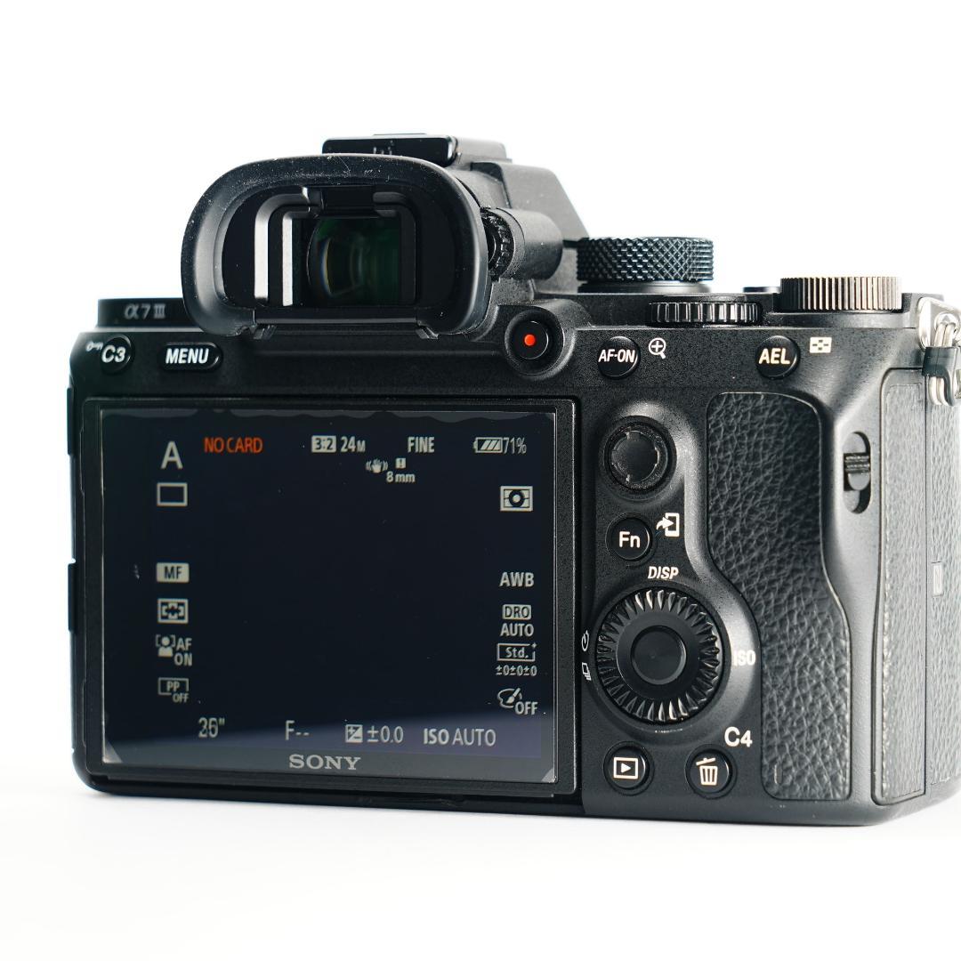 【完全セット】α7III美品！11,412回/20万 すぐ撮影可能 868