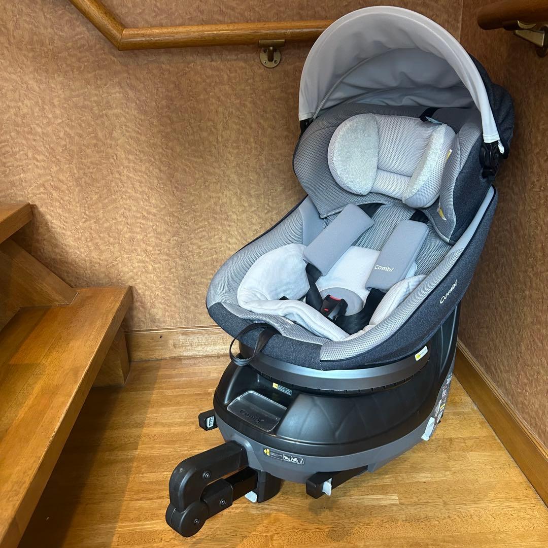 【美品】コンビ クルムーヴスマート ISOFIXエッグショックJL-540新生児