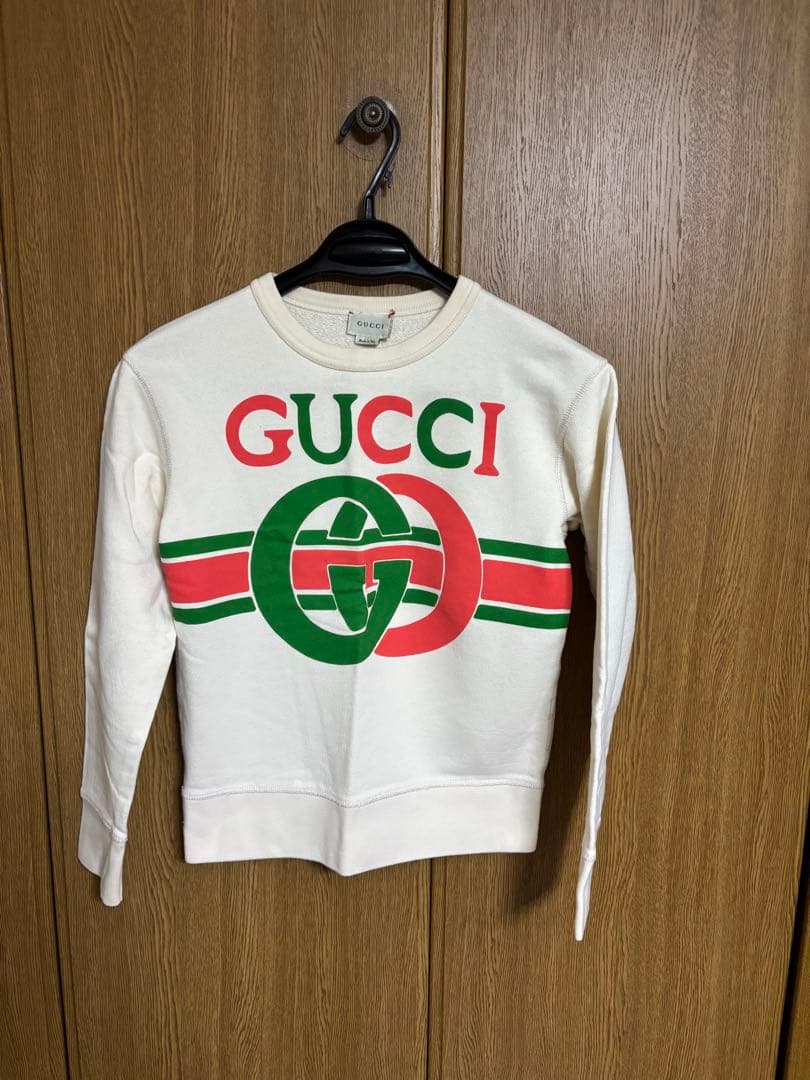 GUCCI アイボリー トレーナー　150くらい