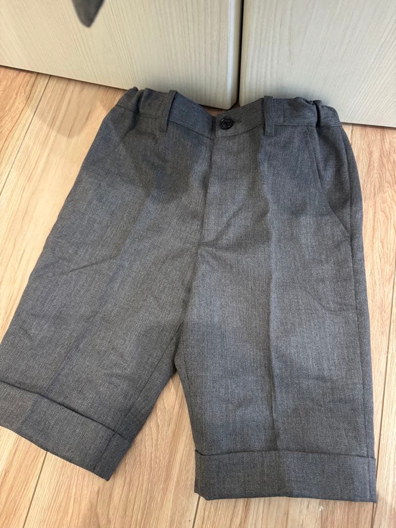 グレー スーツ・ブレザー ネクタイ付き