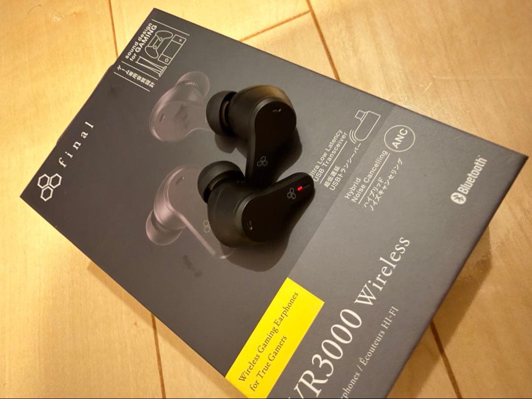 イヤホン final VR3000 Wireless for Gaming