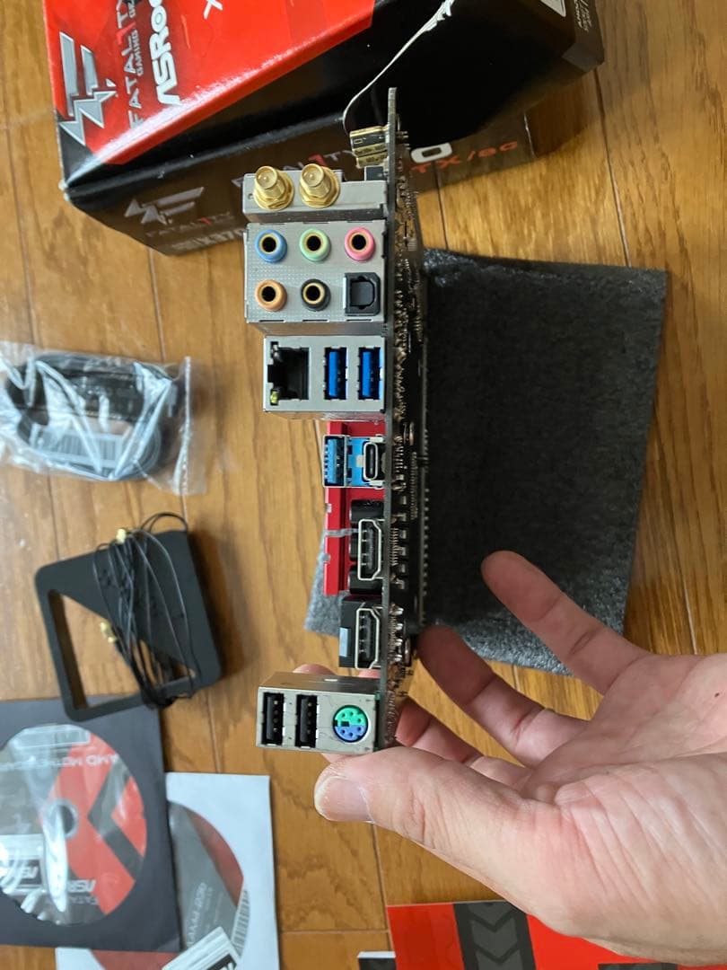 ASRock x370 gaming-itx/ac マザーボード 動作品