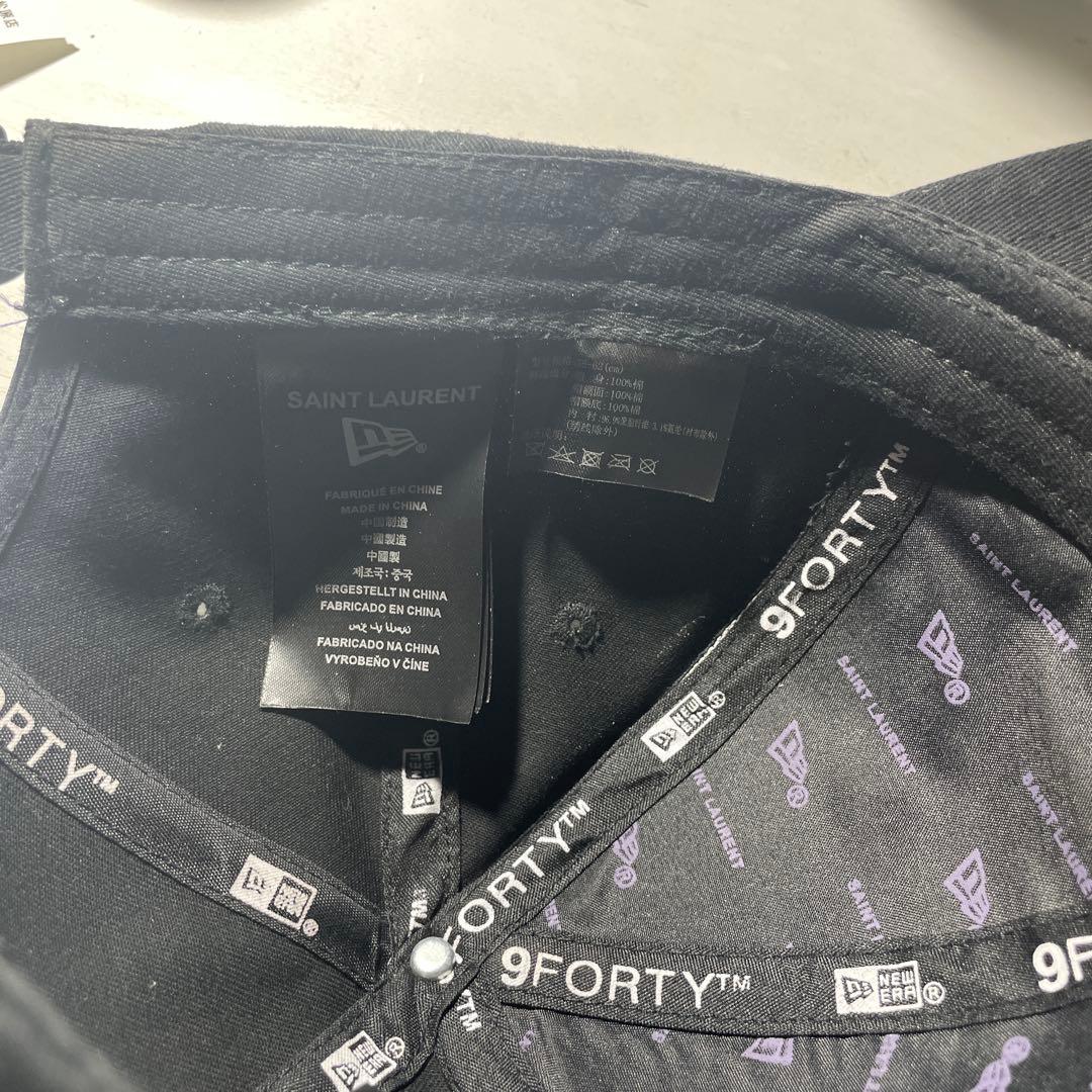 Totoroヒョンジン着用YSLロゴ キャップ （一度試着のみ）