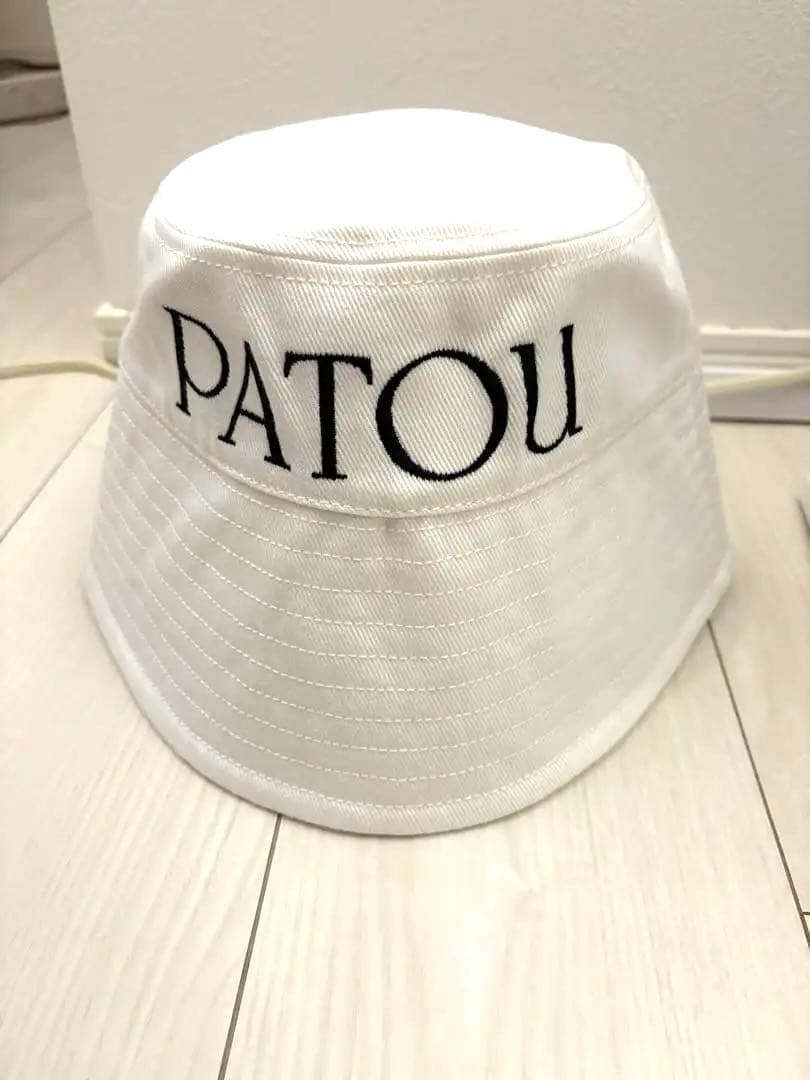 PATOU バケットハット M ホワイト