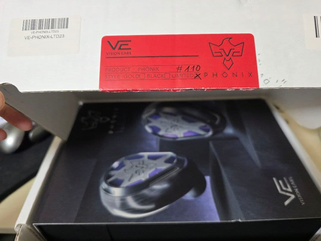 イヤホン vision ears phoenix limited