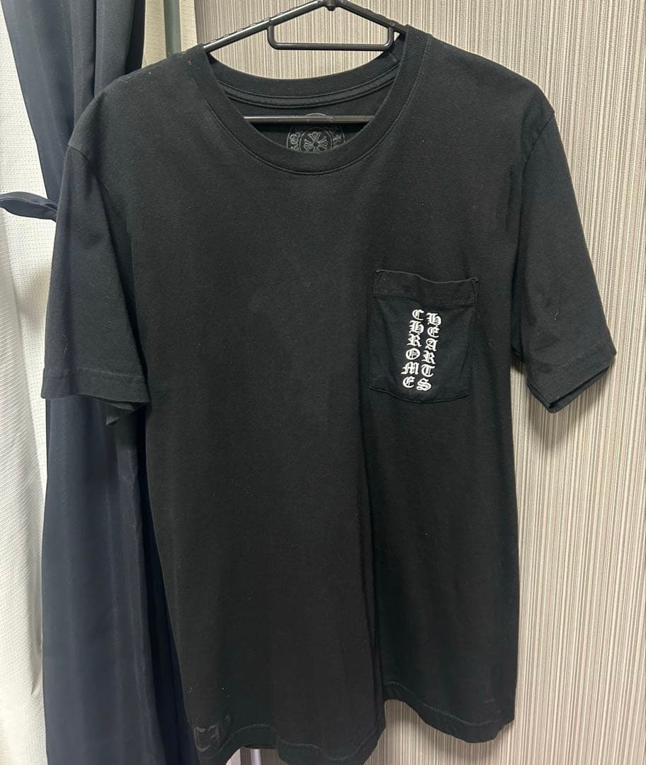 クロムハーツ 東京限定 バックスクロール ラベルプリント 半袖カットソー