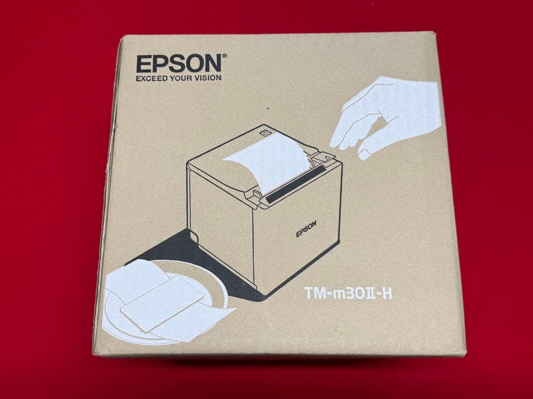 新品未使用品 EPSON TM-m30Ⅱ-H ブラック レシートプリンター ②