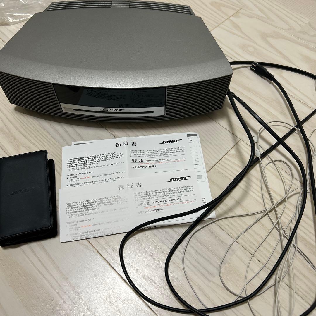BOSE Wave Music System シルバー イヤホンセット