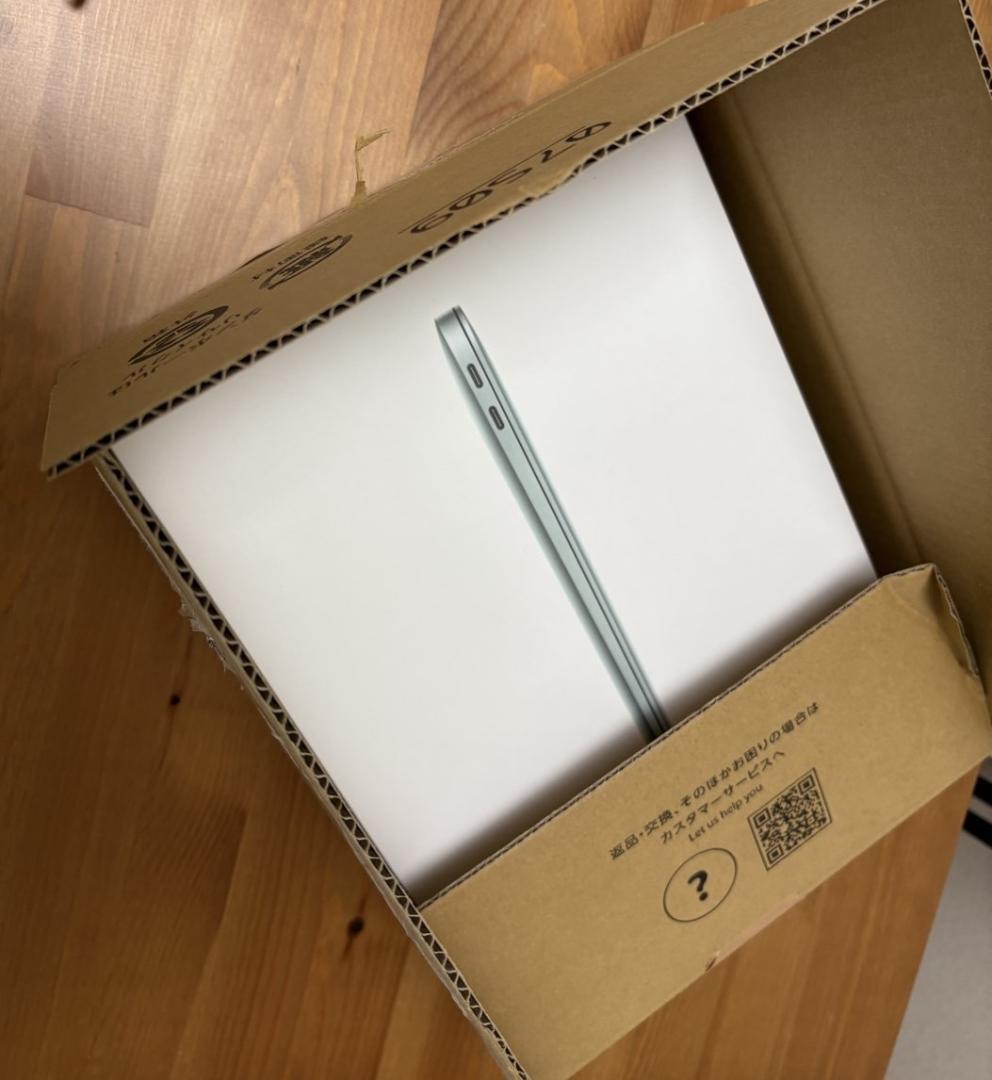 【美品/最大容量100%】M1 MacBookAir 2020 1TB/8GB