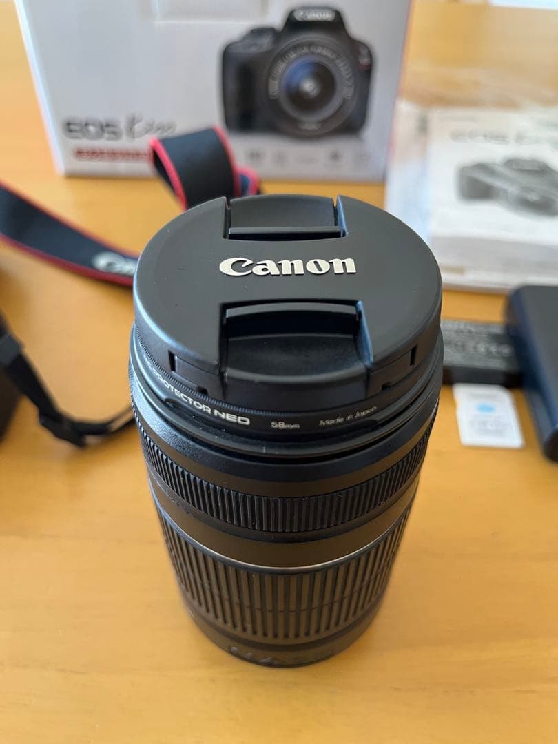 美品◆Canon EOS kiss x7 ダブルズームキット
