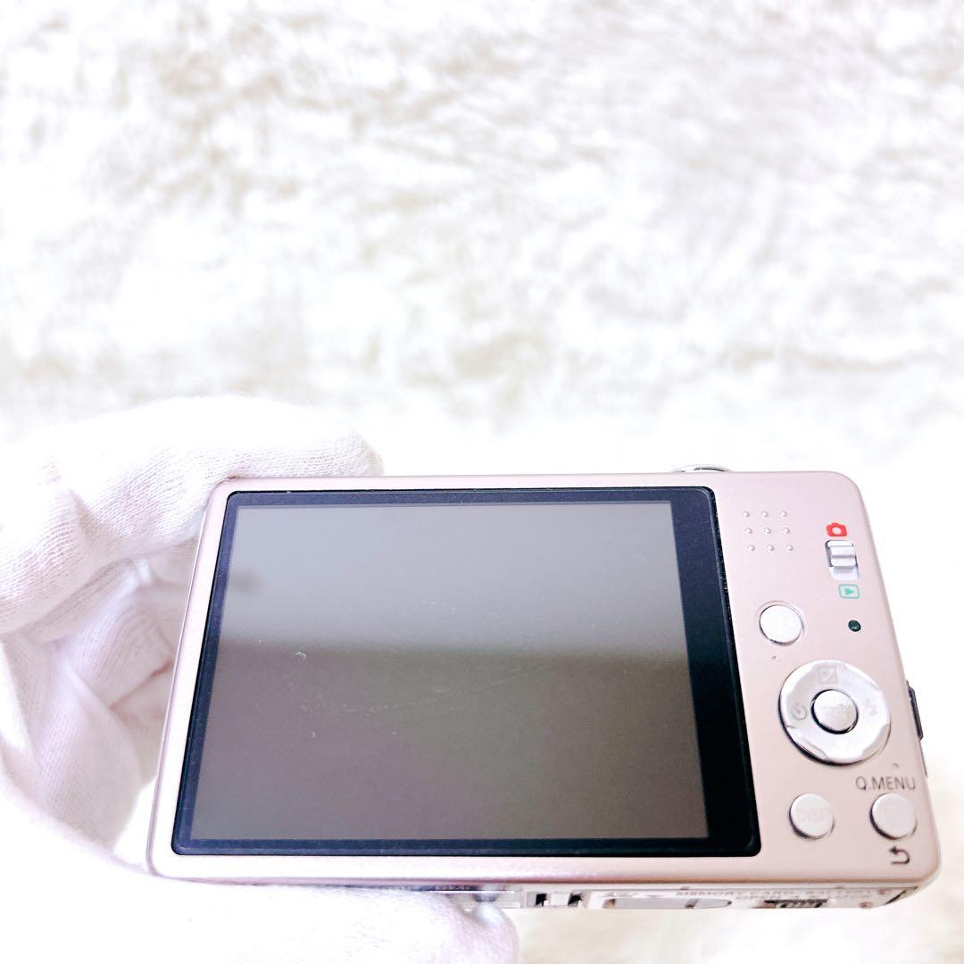 未使用級　動作確認済み　パナソニック　dmc-fh8 コンデジ　カメラ　ピンク