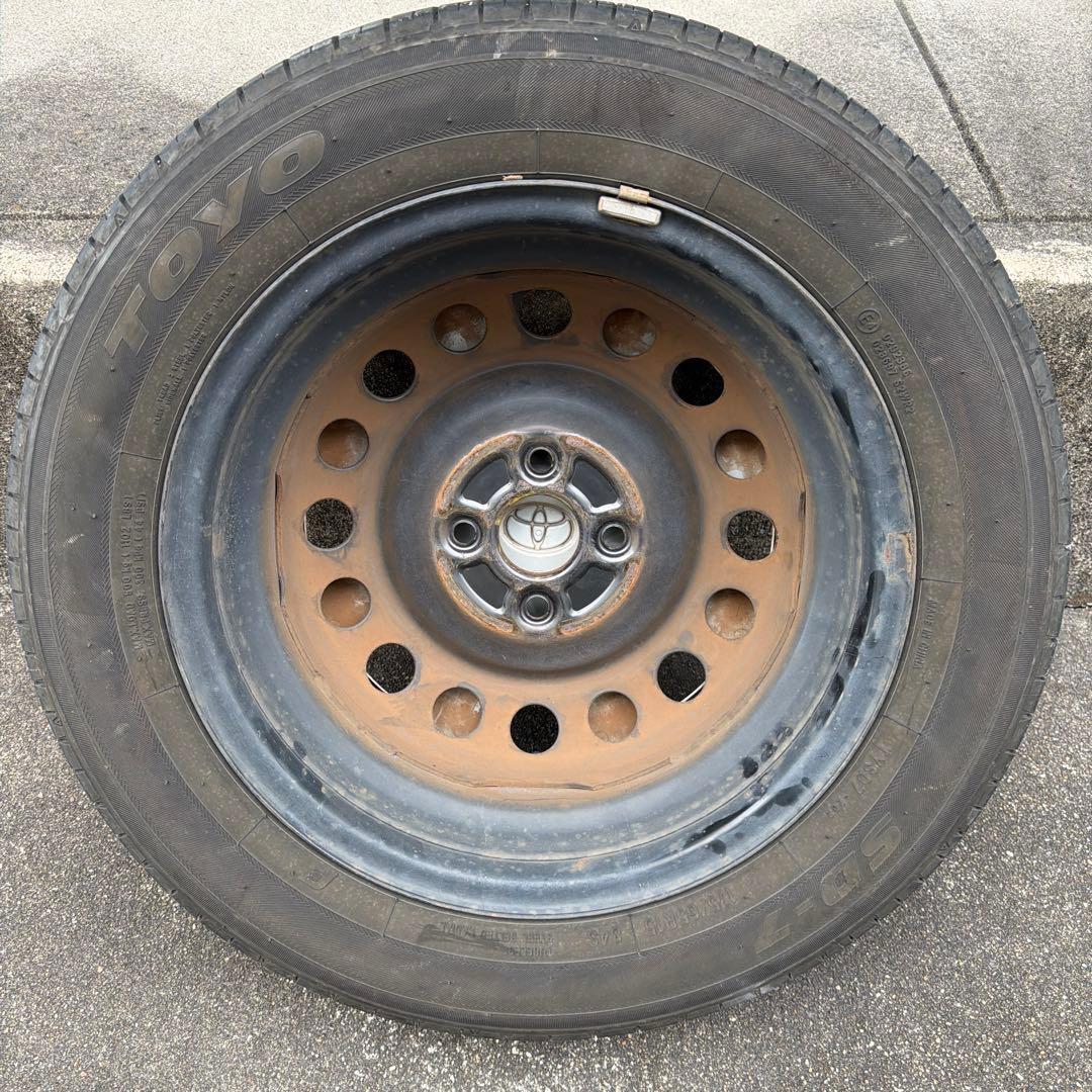 トヨタ純正 175/65R15 スペイド アクア ヴィッツ アクシオ