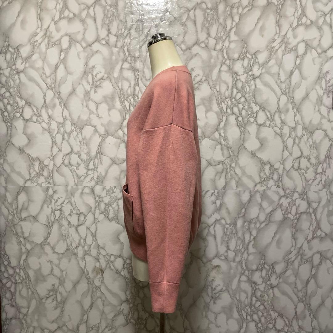 完売品　LINKABLE リンカブル リバーシブルカーディガン バイカラー