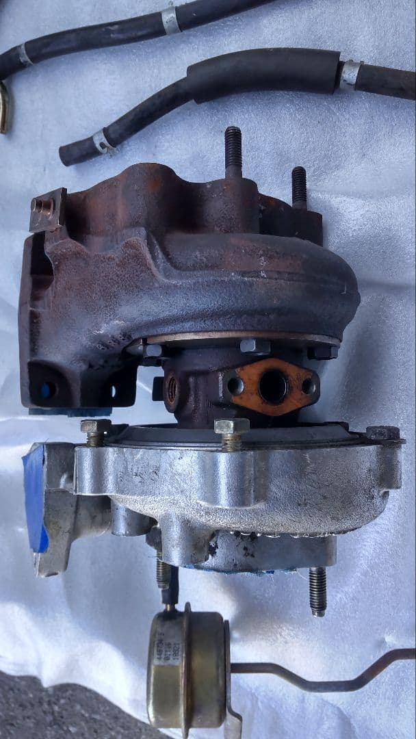 S14シルビア後期 純正タービン と 付属品