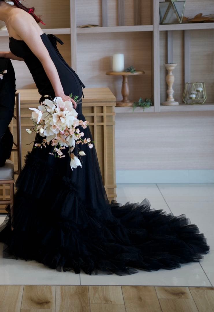 【週末限定お値下げ】カラードレス チュール マーメイド